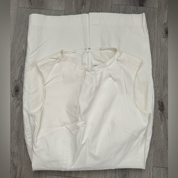 Banana Republic White Midi Dress - Picture 4 of 4